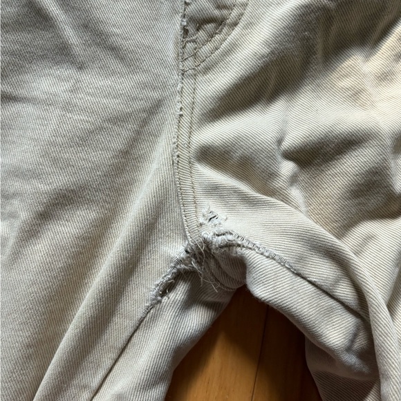 Men's Cream Pants - Picture 2 of 4